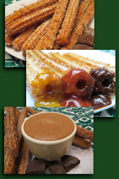 Variedad de Churros